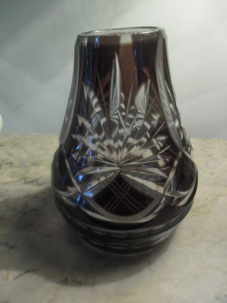 Antigo Vaso Cristal Baccarat -overlay
